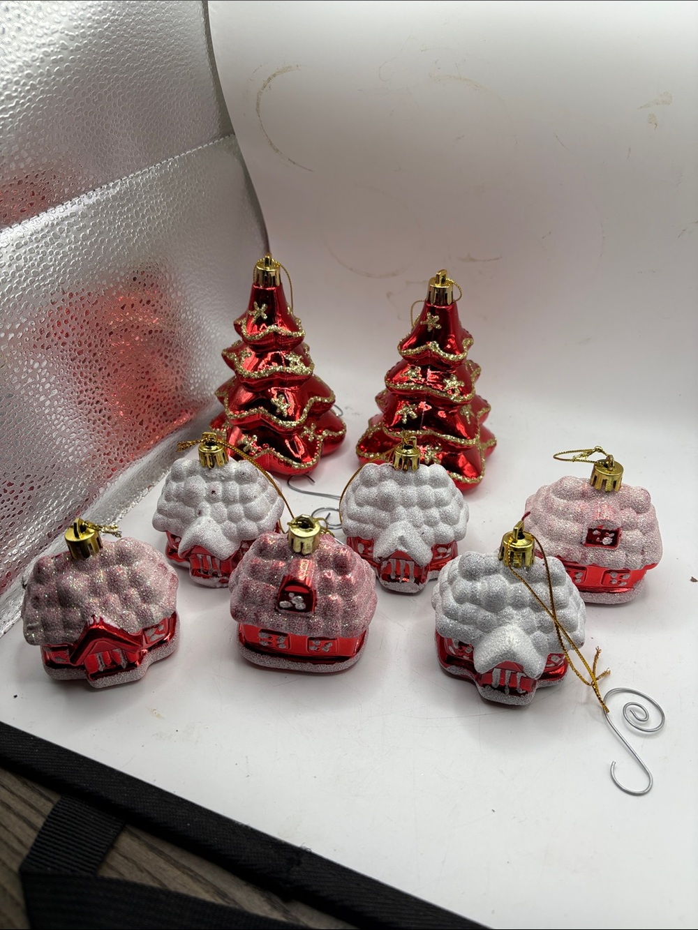 Vintage 🎄Christmas Ornaments Plastic Ornaments